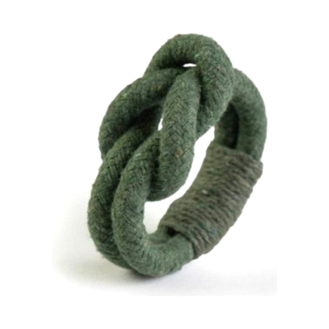 Porta Guardanapos Cordão Verde, Kit com 6