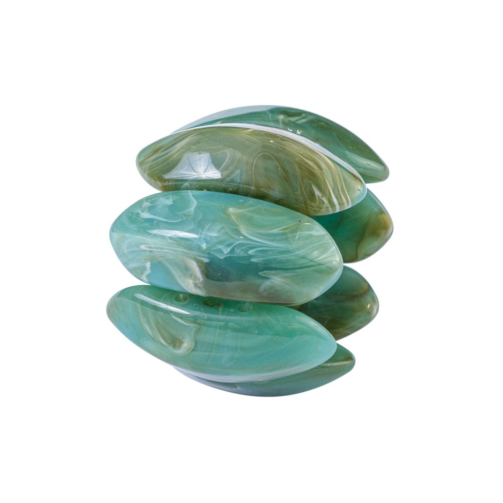 FineLeaf Porta Guardanapos Mônaco Jade  <br> kit com 4 Unidades