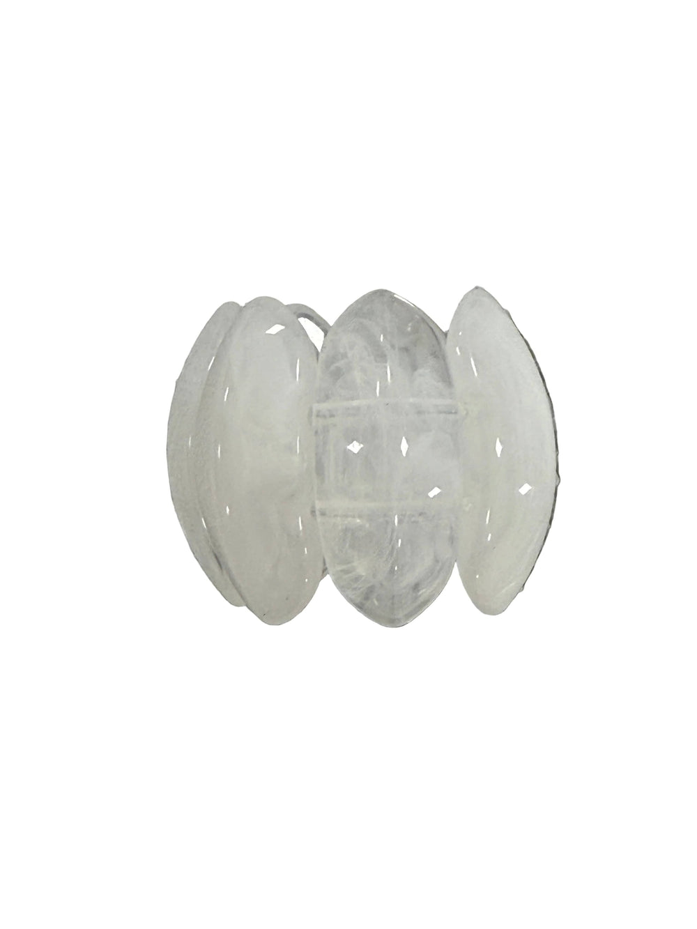 FineLeaf Porta Guardanapos Mônaco Pearl  <br> kit com 4 Unidades