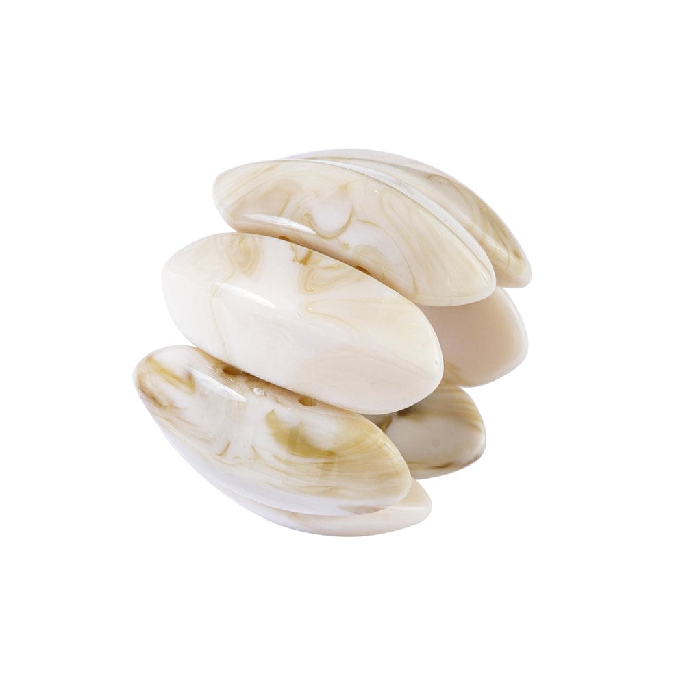 FineLeaf Porta Guardanapos Mônaco Sand   <br> kit com 4 Unidades