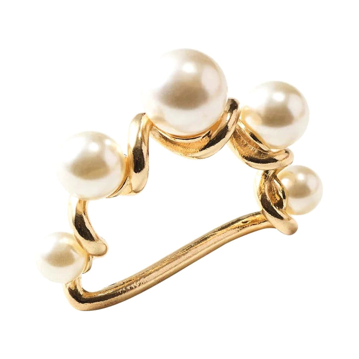 FineLeaf Porta Guardanapos Porta Guardanapos Bois Pearl – KIM SEYBERT kit com 4 unidades