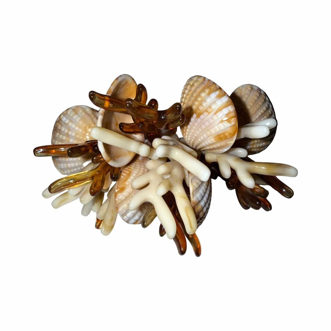 FineLeaf Porta Guardanapos Porta Guardanapos Coral Bege – kit com 4 Unidades
