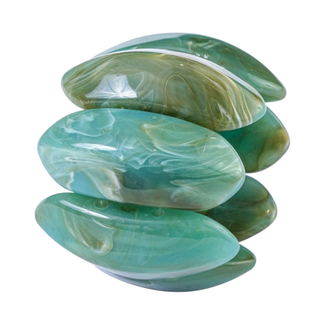 FineLeaf Porta Guardanapos Porta Guardanapos Mônaco Jade – kit com 4 Unidades