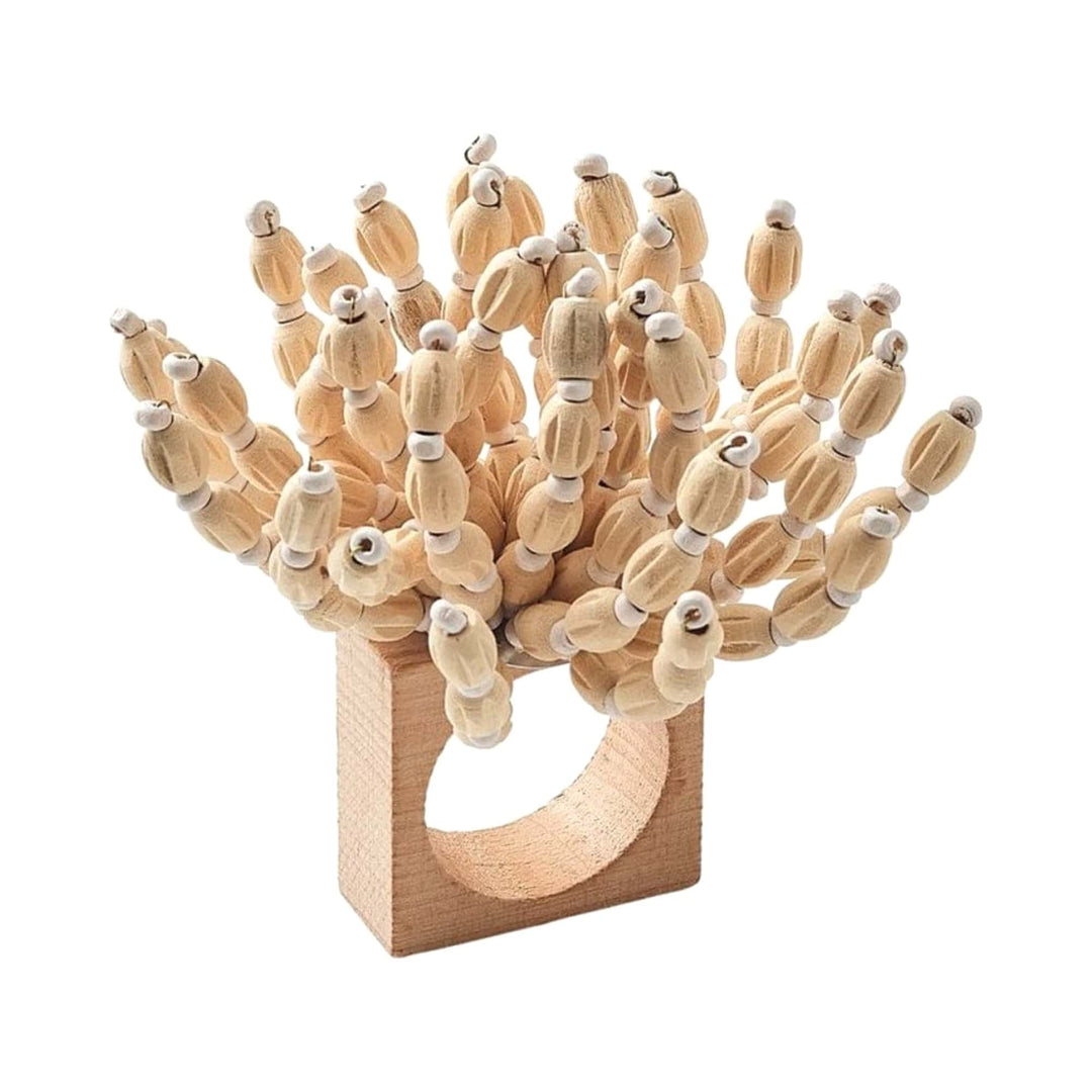 FineLeaf Porta Guardanapos Porta Guardanapos Reed – KIM SEYBERT - kit com 4 unidades