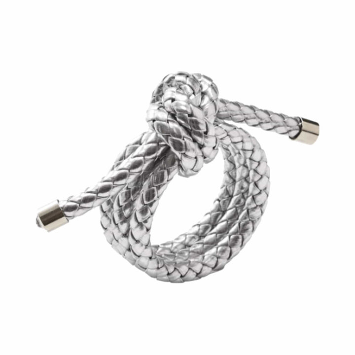 Porta-guardanapo Kim Seybert Rope Prata
