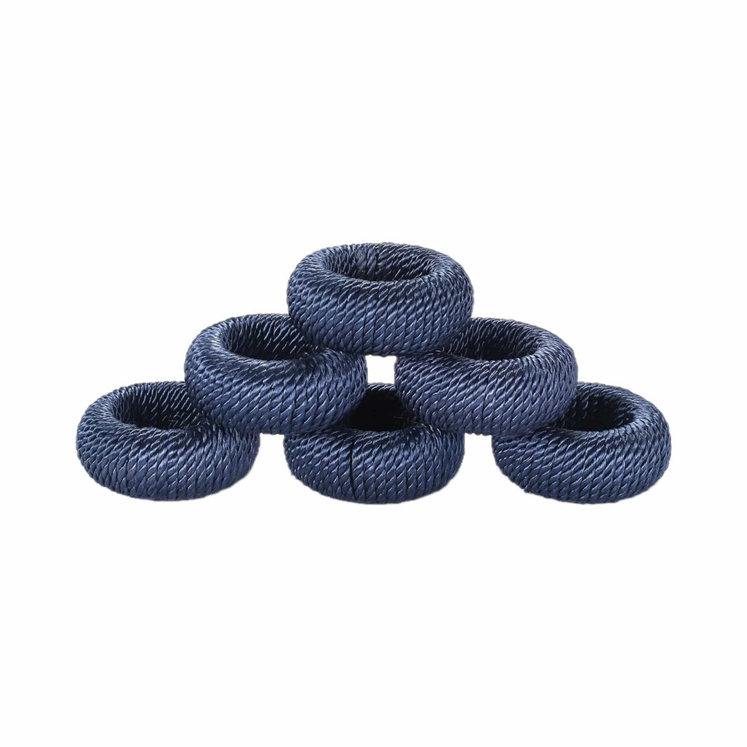 FineLeaf Porta Guardanapos Porta Guardanapos trançados – kit com 6 unidades