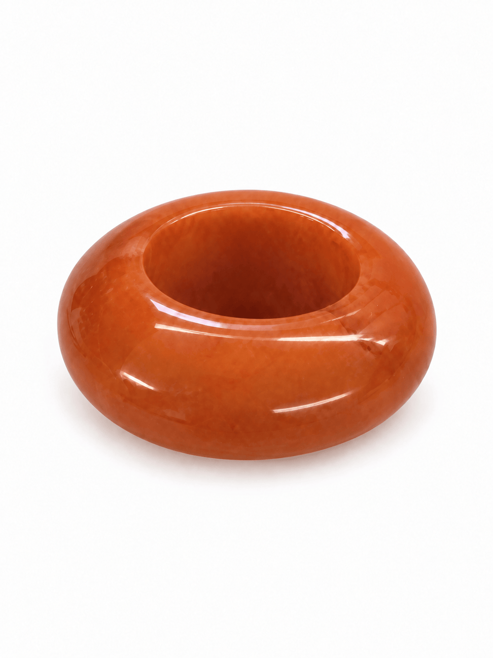 FineLeaf Porta Guardanapos Quartzo Ambar <br> kit com 4 Unidades