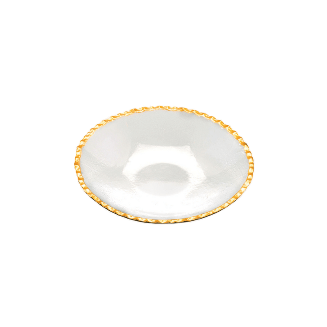 FineLeaf pratos Fundo Prato Fundo Vitra D’Oro  <br> Kit com 6 Unidades