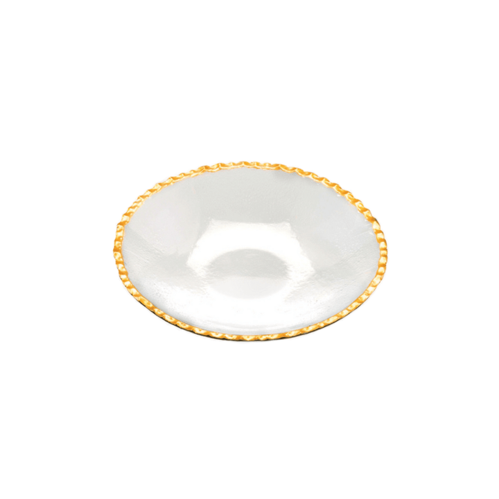 FineLeaf pratos Fundo Prato Fundo Vitra D’Oro  <br> Kit com 6 Unidades