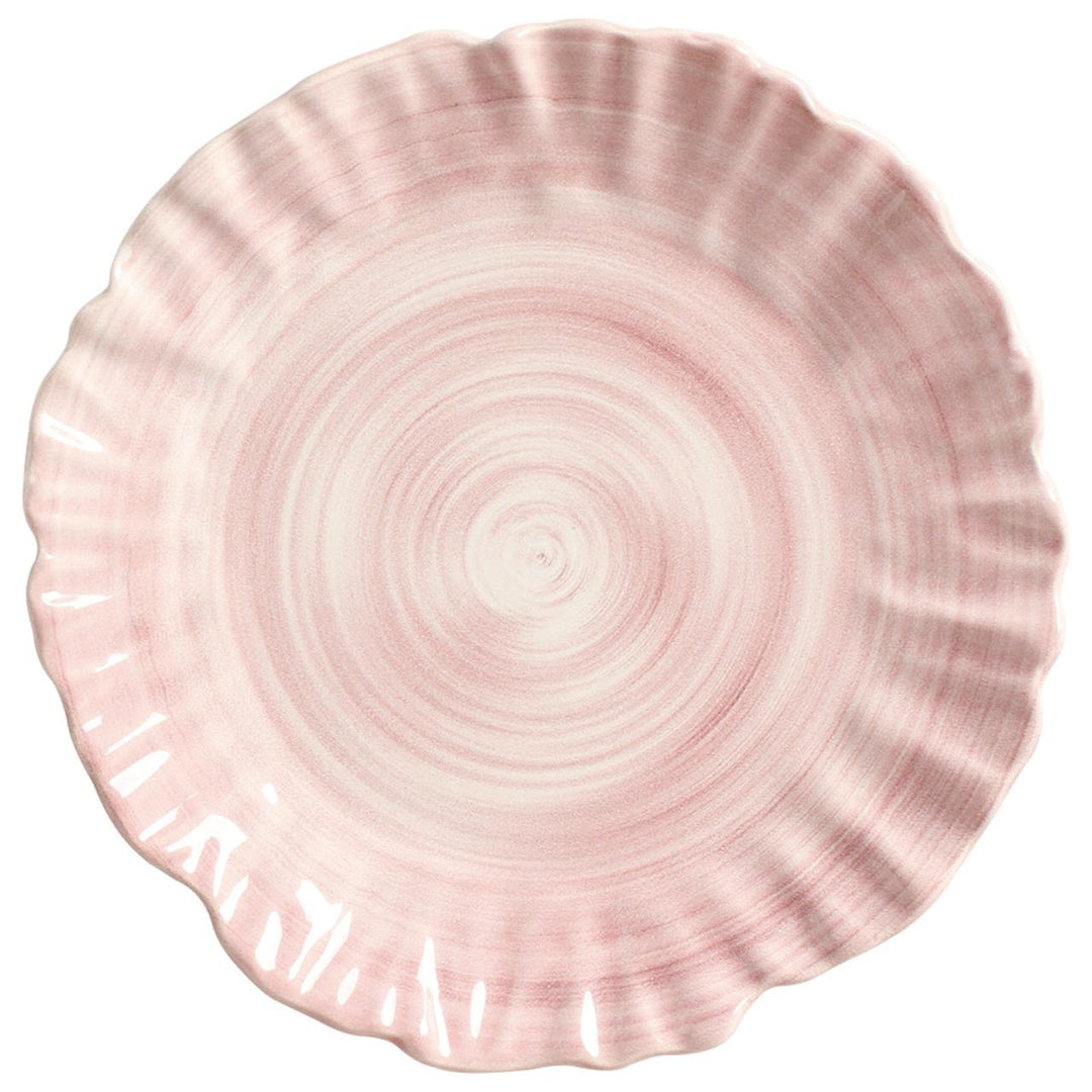 FineLeaf pratos RASO Pratos Rosa <br> Kit com 6 Unidades