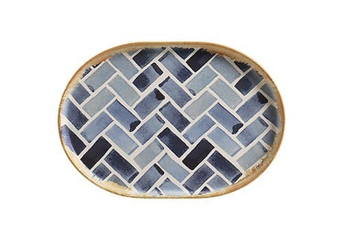 FineLeaf pratos Travessa Grande AZURE <br>  Oval