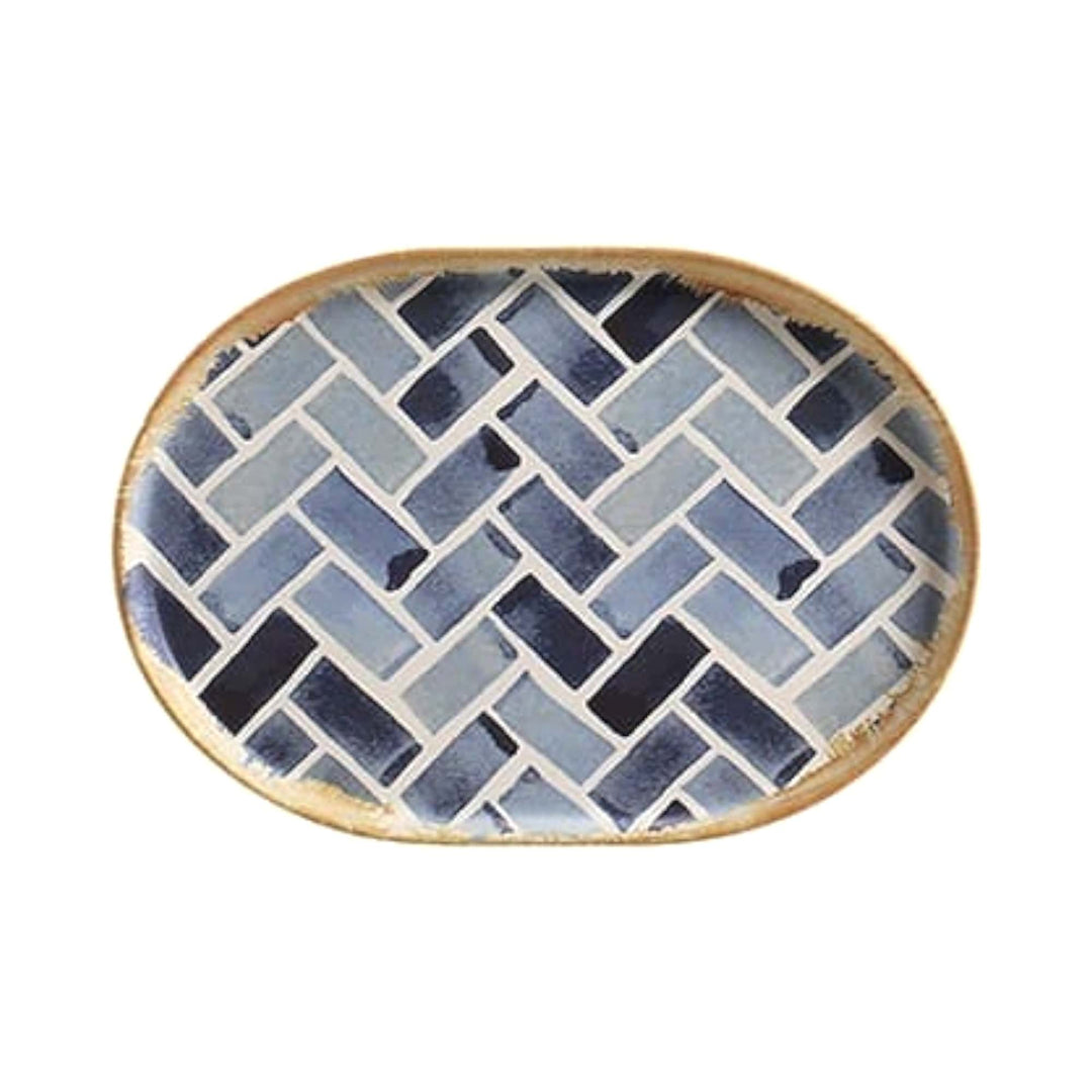 FineLeaf Pratos Travessa Grande AZURE – Oval