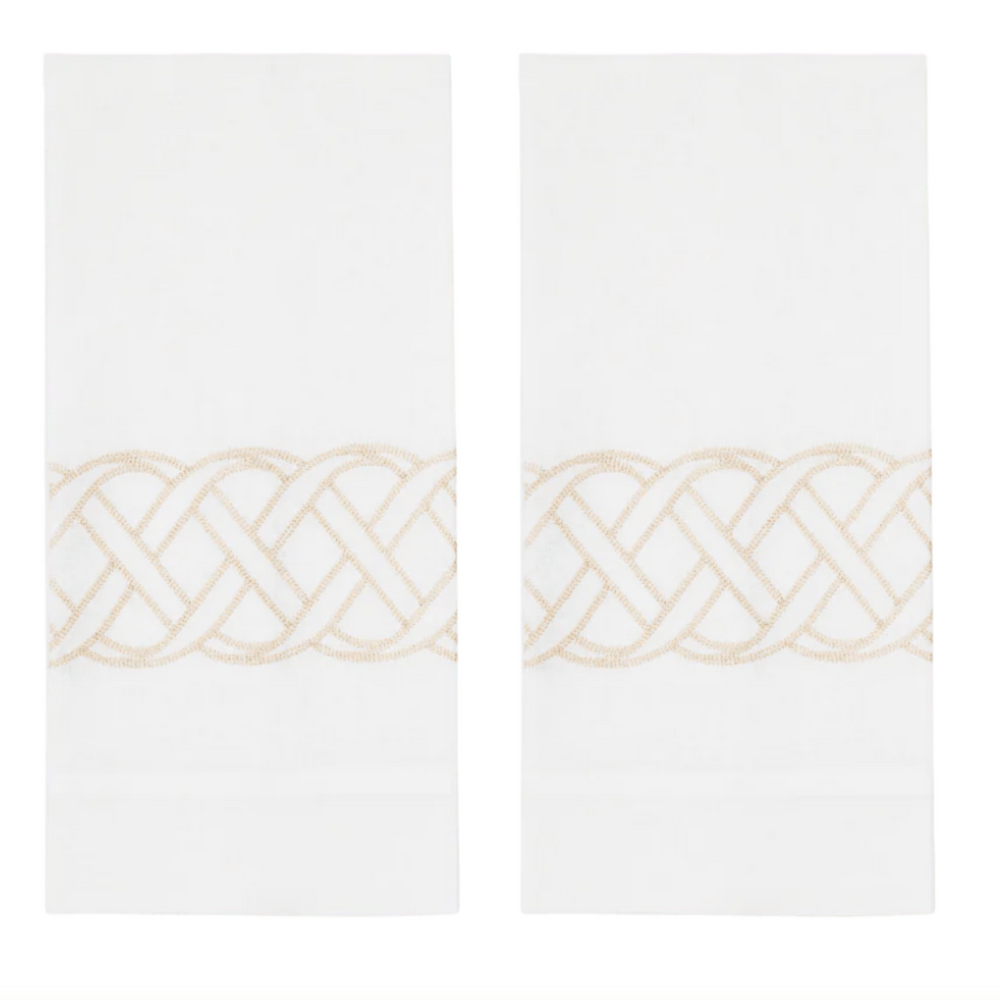 FineLeaf Toalhas de Lavabo Burlywood Toalhas de Lavabo <br> ZigZag