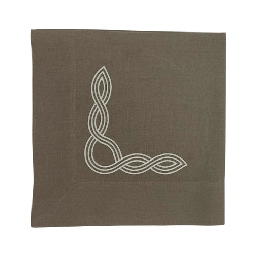 Guardanapos de Mesa – ENTRELACER – Marrom