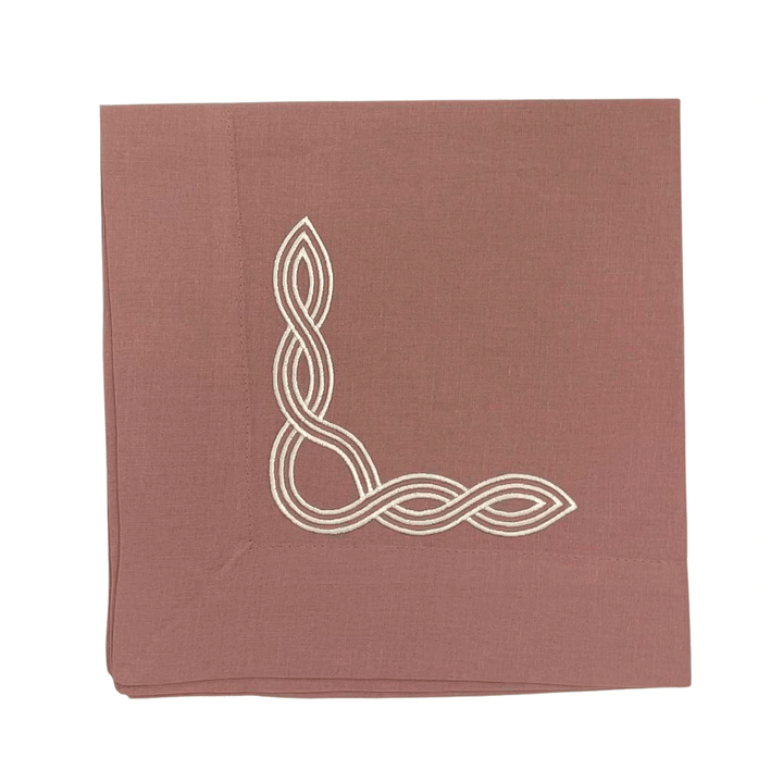 FineLeaf Guardanapos de Mesa Rose Guardanapos de Mesa <br> Entrelaçado