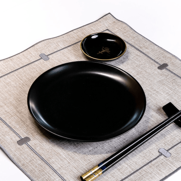 FineLeaf Jogos Americanos Jogo Americano <br> Minimalista Quadrado