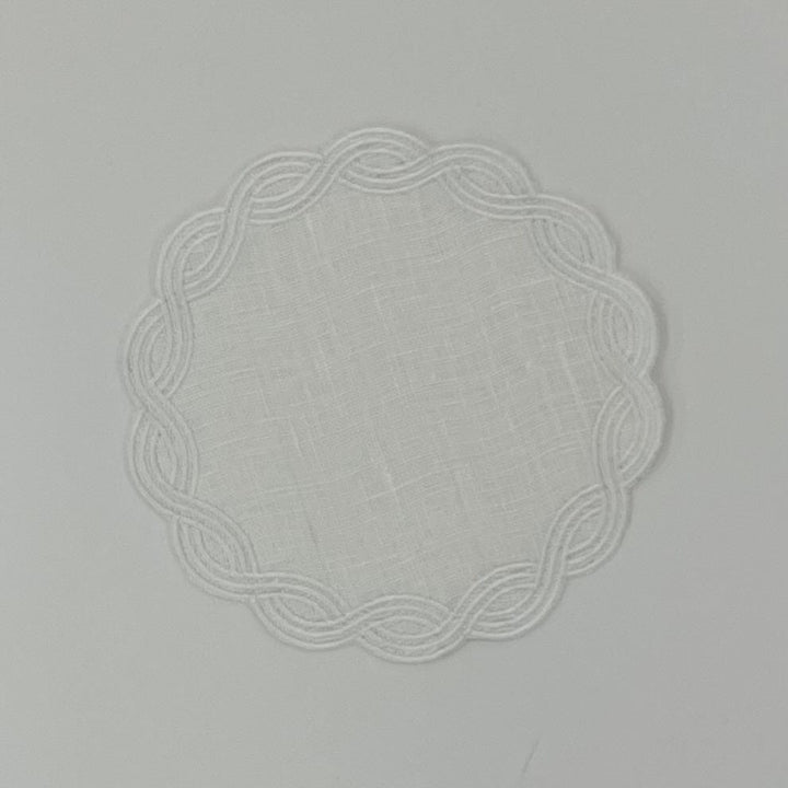 FineLeaf Porta Copos White 6 Porta copo  ENTRELACER